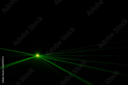 Stage lights with laser