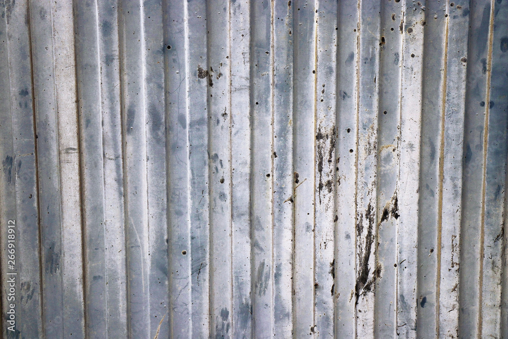 Fototapeta grey rusty oxidian metal iron plate grunge wall background backdrop wallpaper