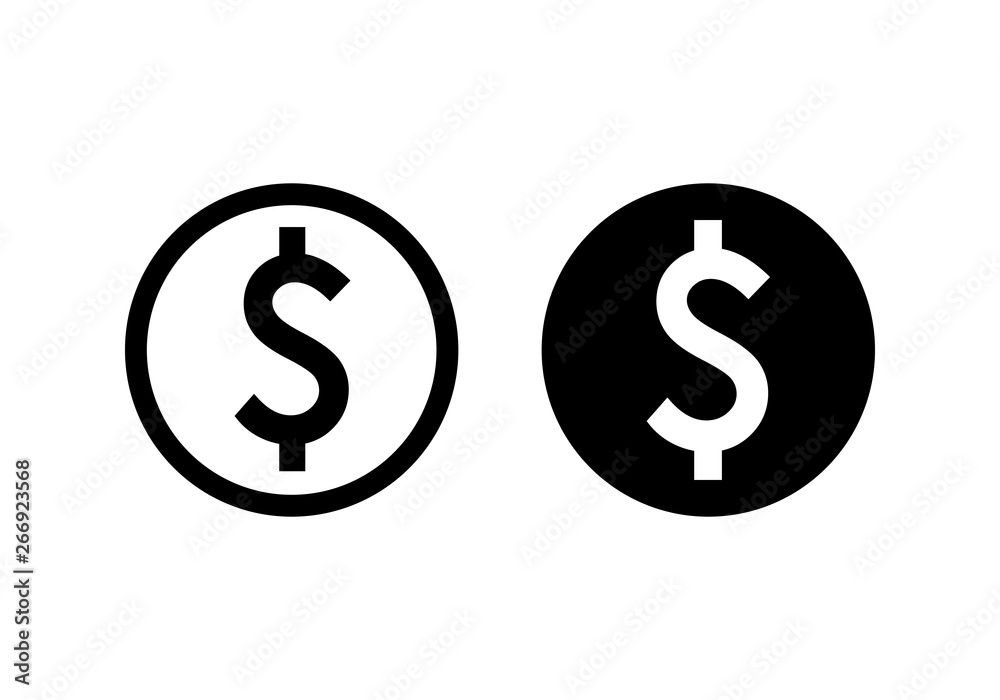 Money vector icon Money vector icon
