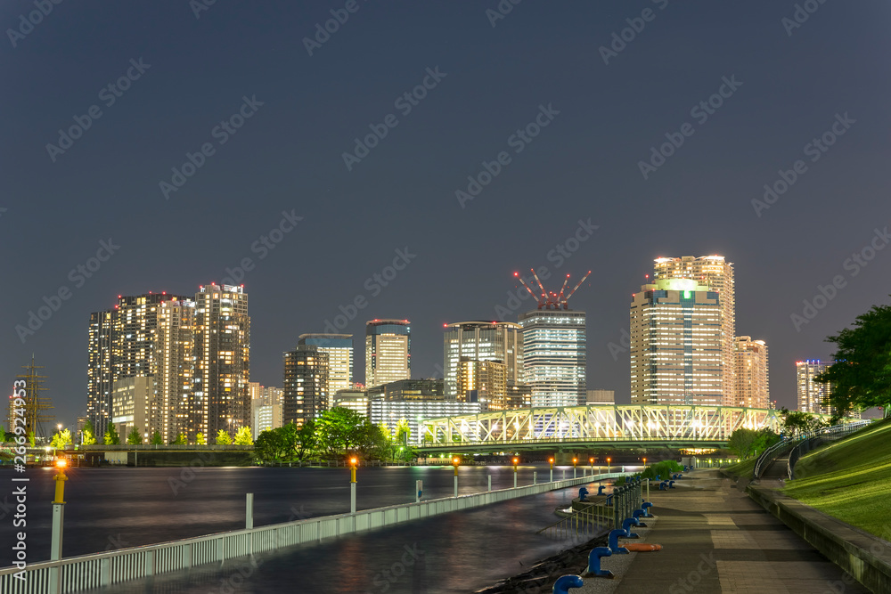 東京ウォーターフロントの夜景