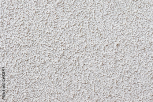 Light textured plaster on the wall. The wall is rough without seams modern decor.