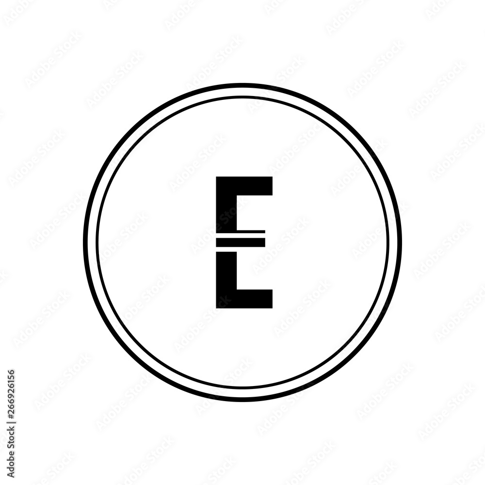 Initial Letter Logo E Template Vector Design Initial Letter Logo E Template Vector Design