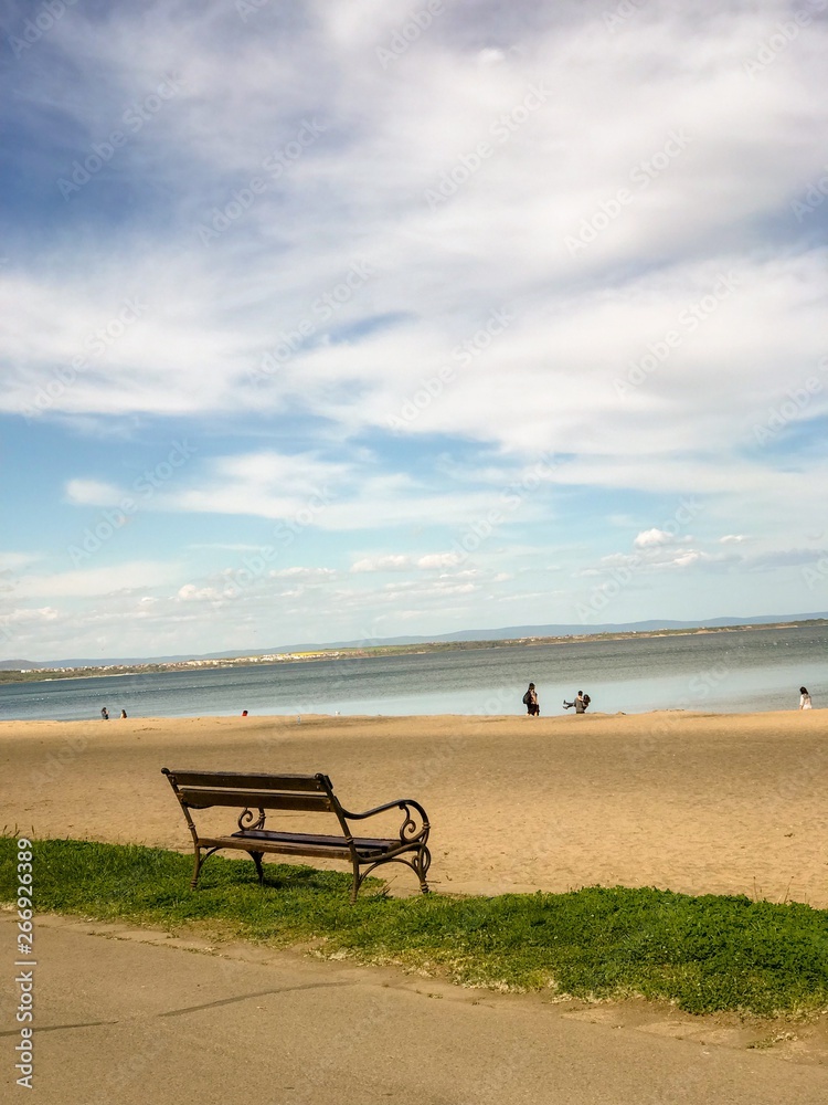 Bench on the beach