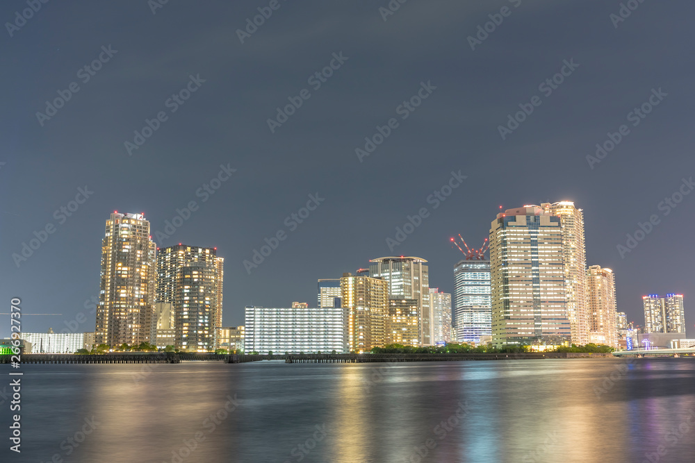 Obraz premium 東京ウォーターフロントの夜景