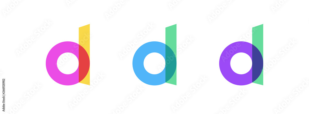 Fototapeta premium Developer Logo. Binary Code Icon. Software Development, API, Technology Conference Vector Logo Concept.