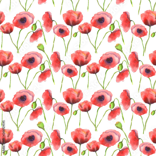 Poppies pattern