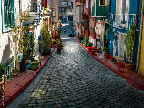 Old Istanbul colorful streets © Angel