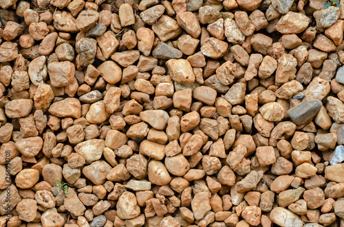 Pebbles patterned blurred background