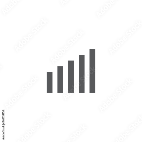 wifi signal vector icon concept, isolated on white background