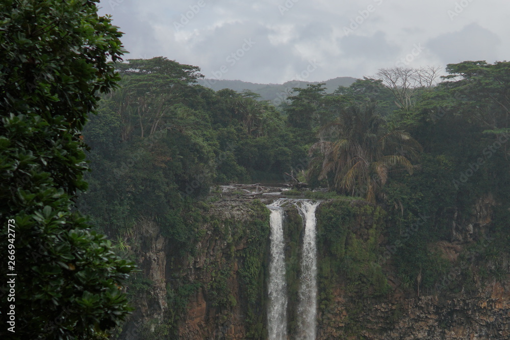 Waterfall, rain forest
