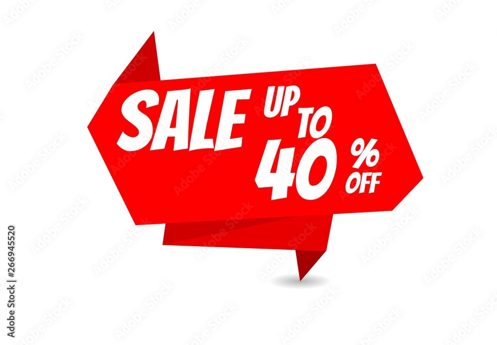 Modern discount banner design Modern discount banner design