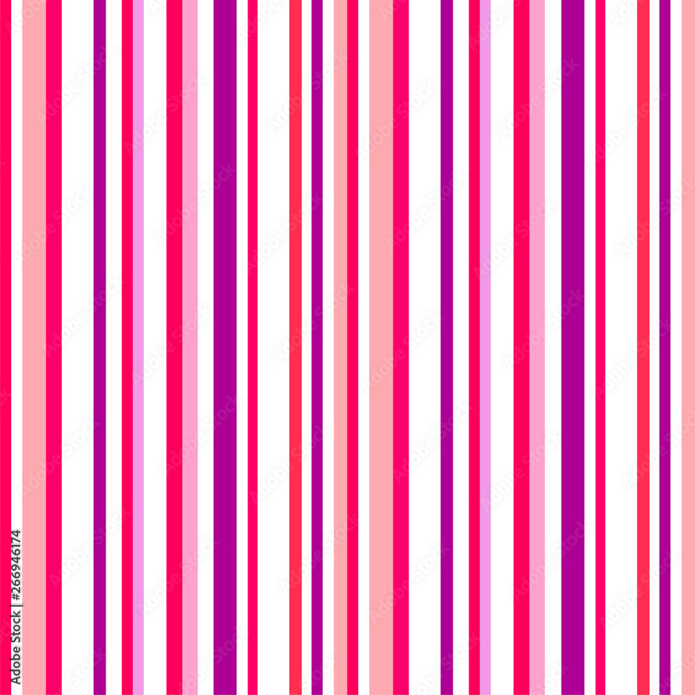 Obraz premium Colorful striped abstract background, variable width stripes.