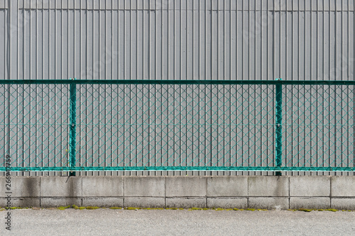 Wallpaper Mural street wall background ,Industrial background, empty grunge urban street with warehouse brick wall Torontodigital.ca