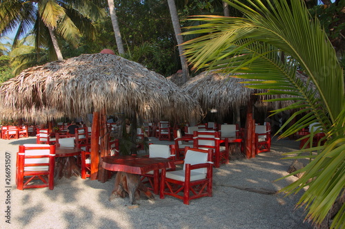Beach of Samara in Costa Rica