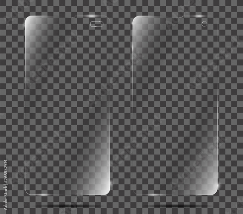 screen, protector, glass, phone, mobile, cover, vector, film, smartphone, protection, accessory, background, isolated, protect, display, protective, clear, business, modern, plastic, concept, cellphon