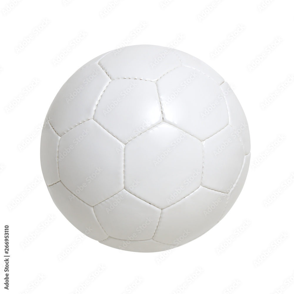 Soccer ball classic on white