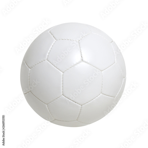 Soccer ball classic on white