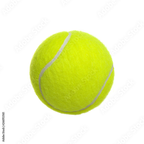  tennis ball on white © Alekss