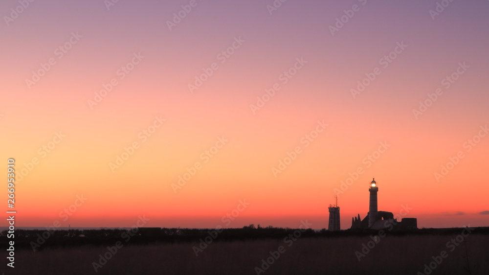 lighthouse in brittany