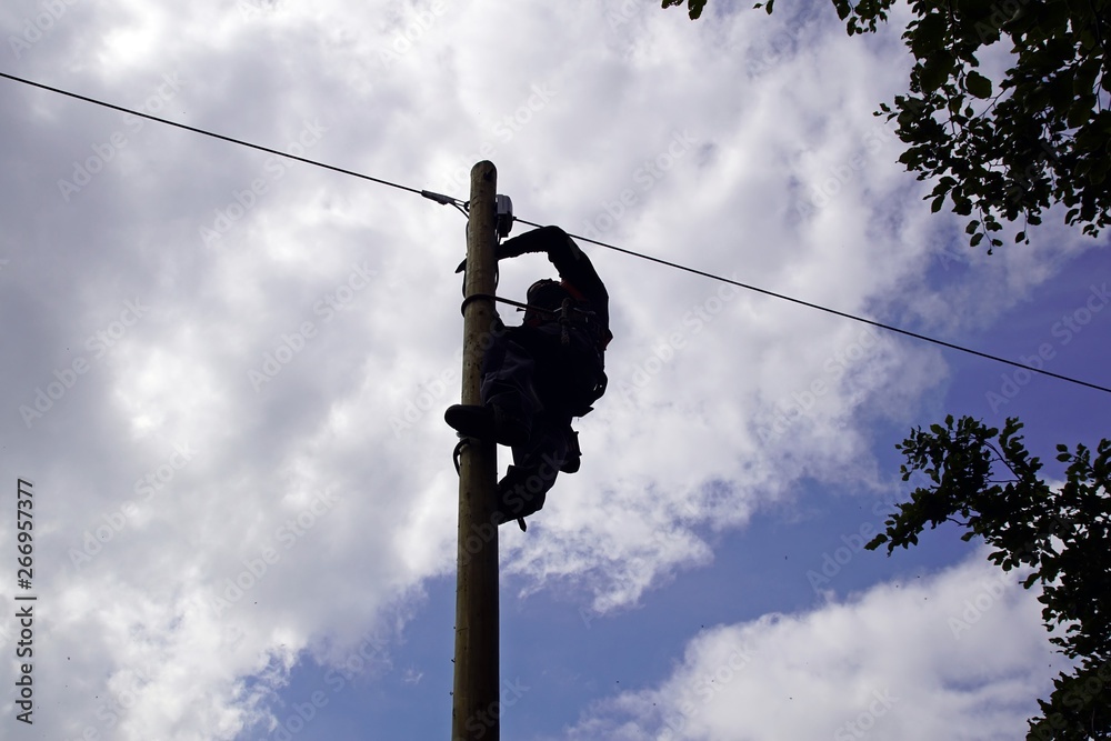 Oberirdischer Ausbau Telefonanschluss