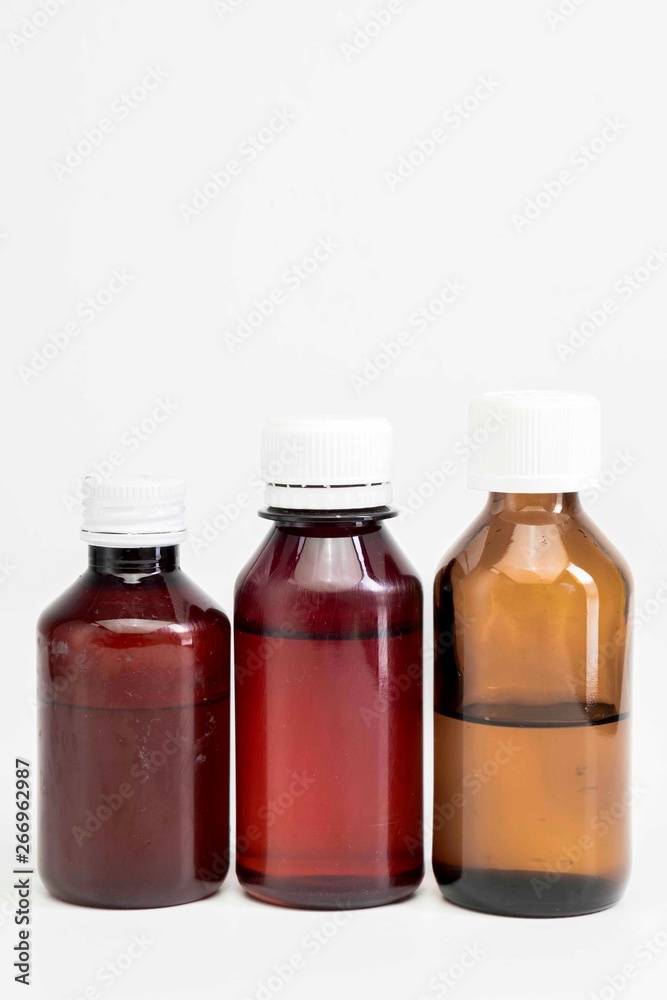 Bottle of medicine Bottle of medicine