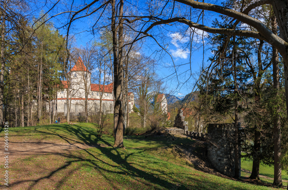 Hohes Schloss Füssen im Algäu Bayern Deutschland