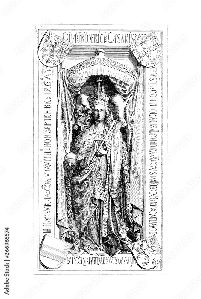 Fototapeta premium Christian illustration. Old image