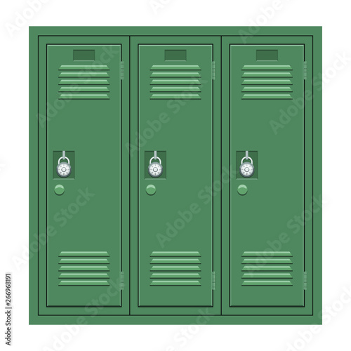 School locker vector design illustration isolated on white background