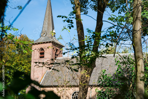 church in Piershil, The Netherlands photo