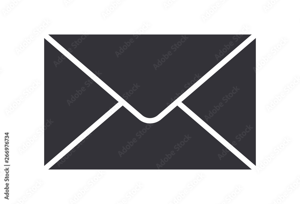 Mail message letter icon symbol vector illustration Mail message letter icon symbol vector illustration