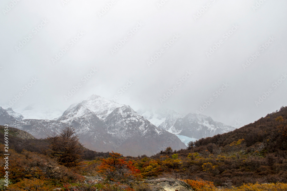 snow mountains