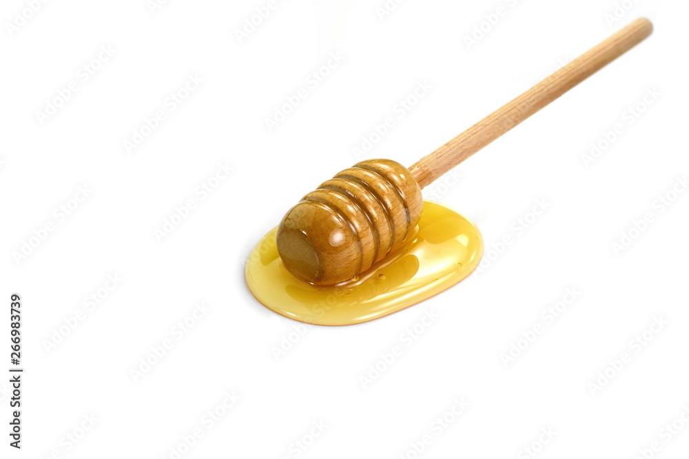 honey isolated on white background. honey isolated on white background.