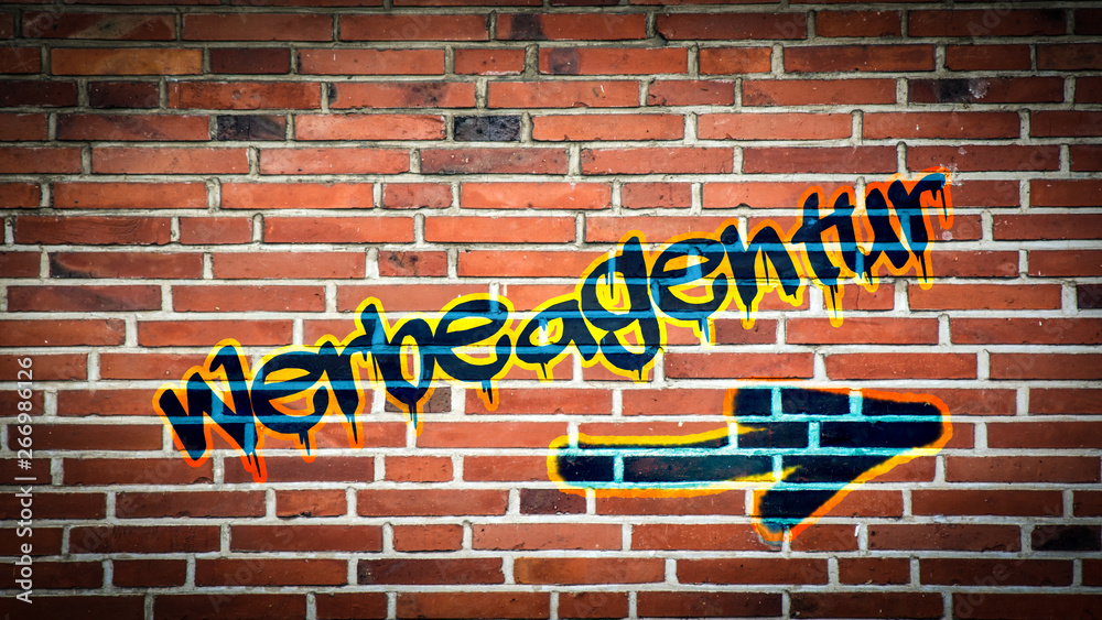 Obraz premium Schild 394 - Werbeagentur