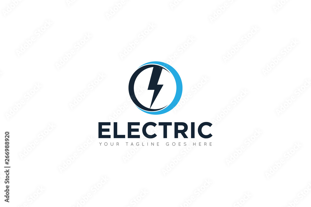 electric logo and icon vector illustration design template electric logo and icon vector illustration design template