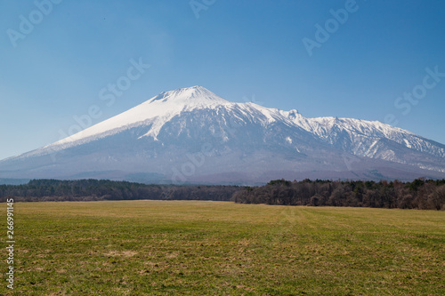 Snowy scenery of Hachimantai in Tohoku region