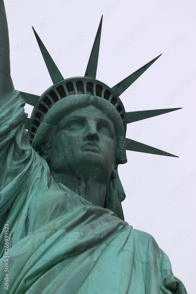 Fototapeta premium Statua Wolności na Liberty Island. Nowy Jork. Stany Zjednoczone