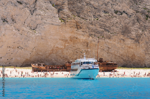 MV Panagiotis at Navagio (Shipwreck) Bay, Zakynthos photo