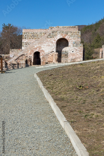 Remnants of Antique Roman fortress The Trajan's Gate, Sofia Region, Bulgaria