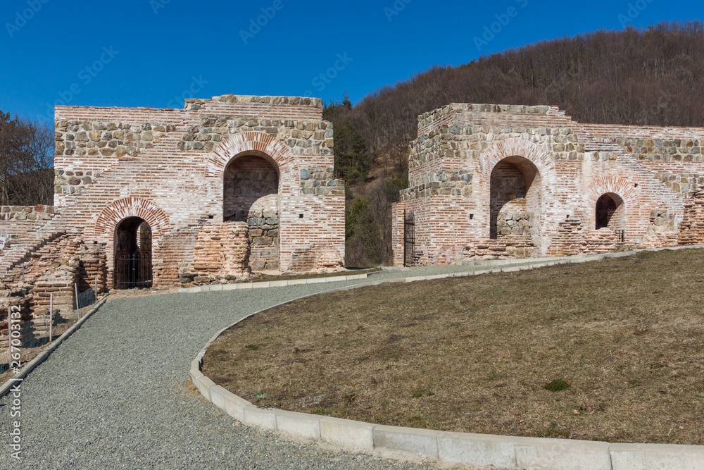 Remnants of Antique Roman fortress The Trajan's Gate, Sofia Region, Bulgaria