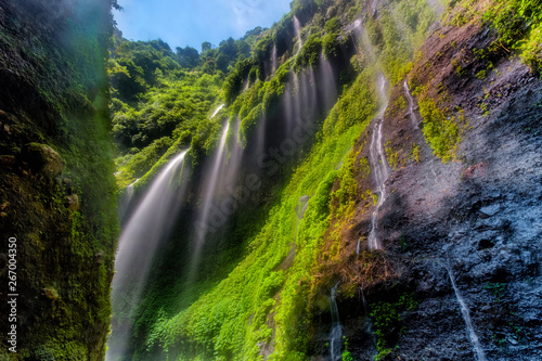 The beautiful madakaripura waterfall in east java, Indonesia