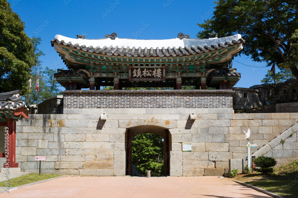 Ganghwasanseong Fortress in korea.