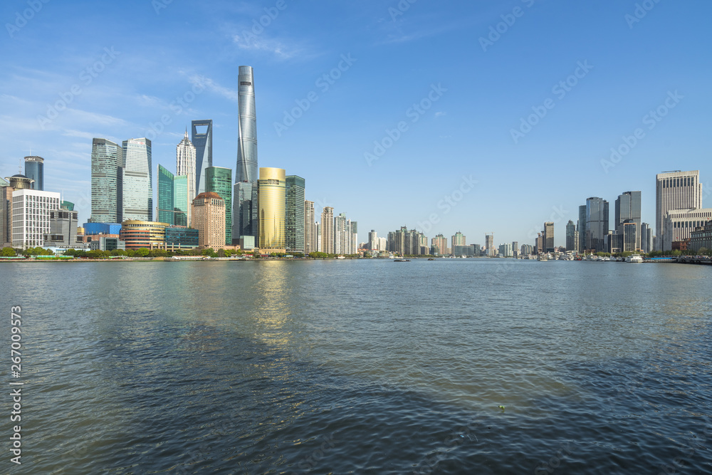 Fototapeta premium shanghai cityscape and skyline
