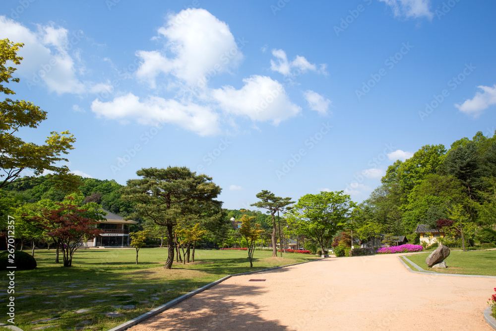 Historic Site of Yulgok in Paju-si, south korea.