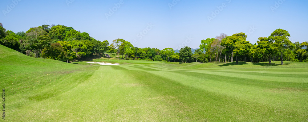 Obraz premium Tor golfowy