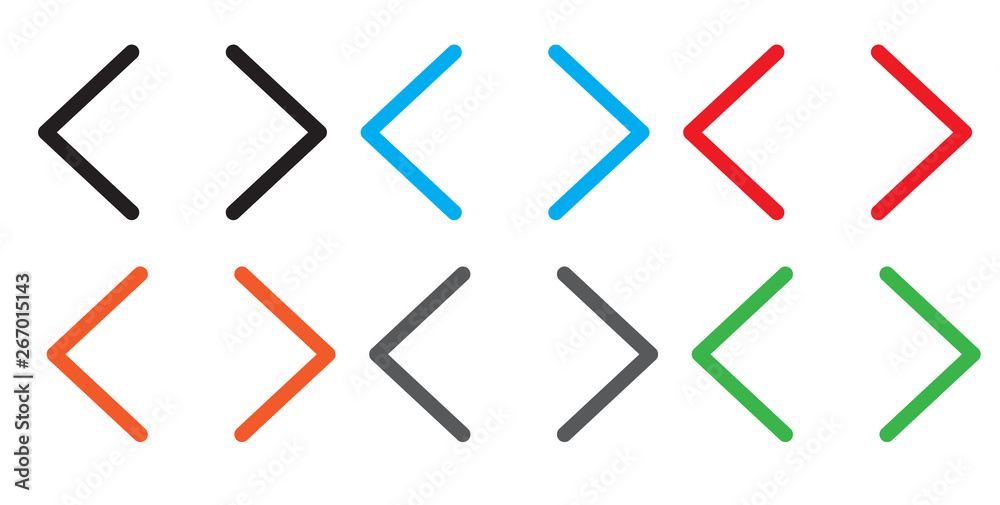 previous and next icon on white background. flat style. previous and next icon for your web site design, logo, app, UI. right and left symbol. previous and next icon on white background. flat style. previous and next icon for your web site design, logo, app, UI. right and left symbol.