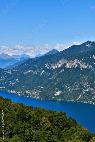 Beautiful landscape on Como Lake. © lucaar