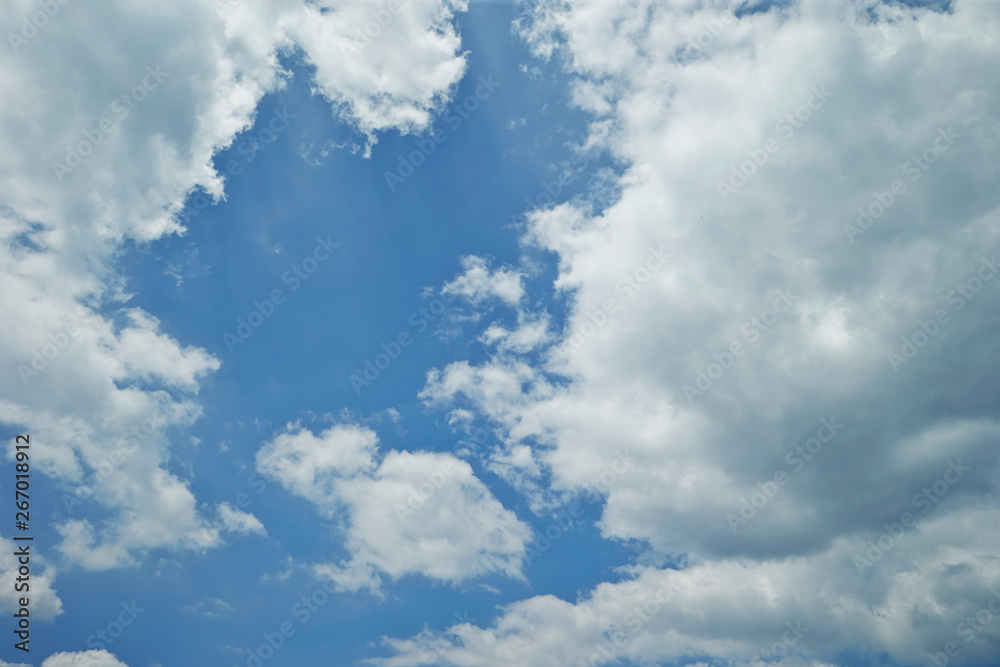 Fototapeta premium blue sky with clouds