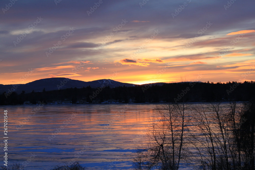 Ice Lake Sunset