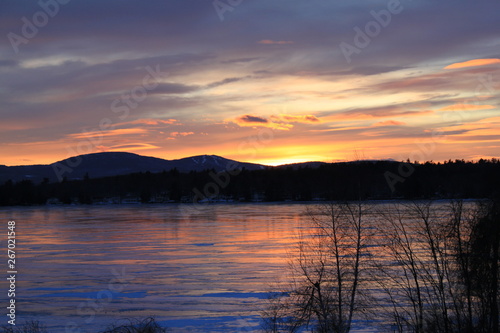 Ice Lake Sunset