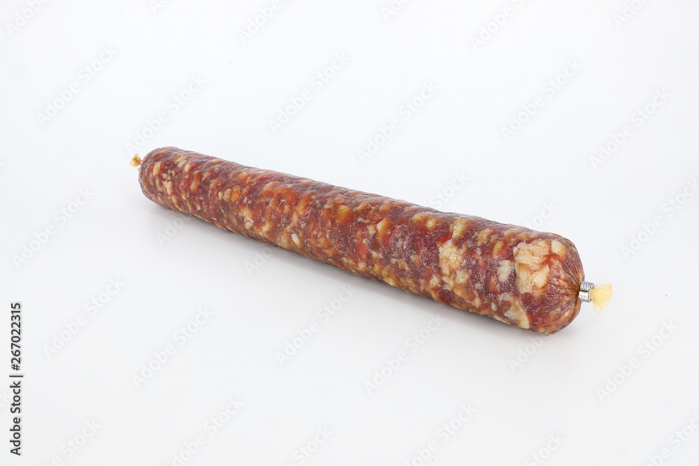 smoked sausage. sausage with bacon. for background. smoked sausage. sausage with bacon. for background.